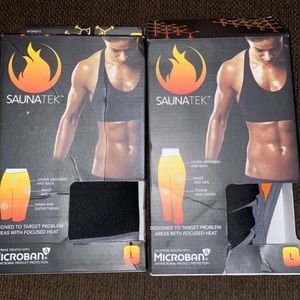 SAUNATEK workout bundle •price is for both